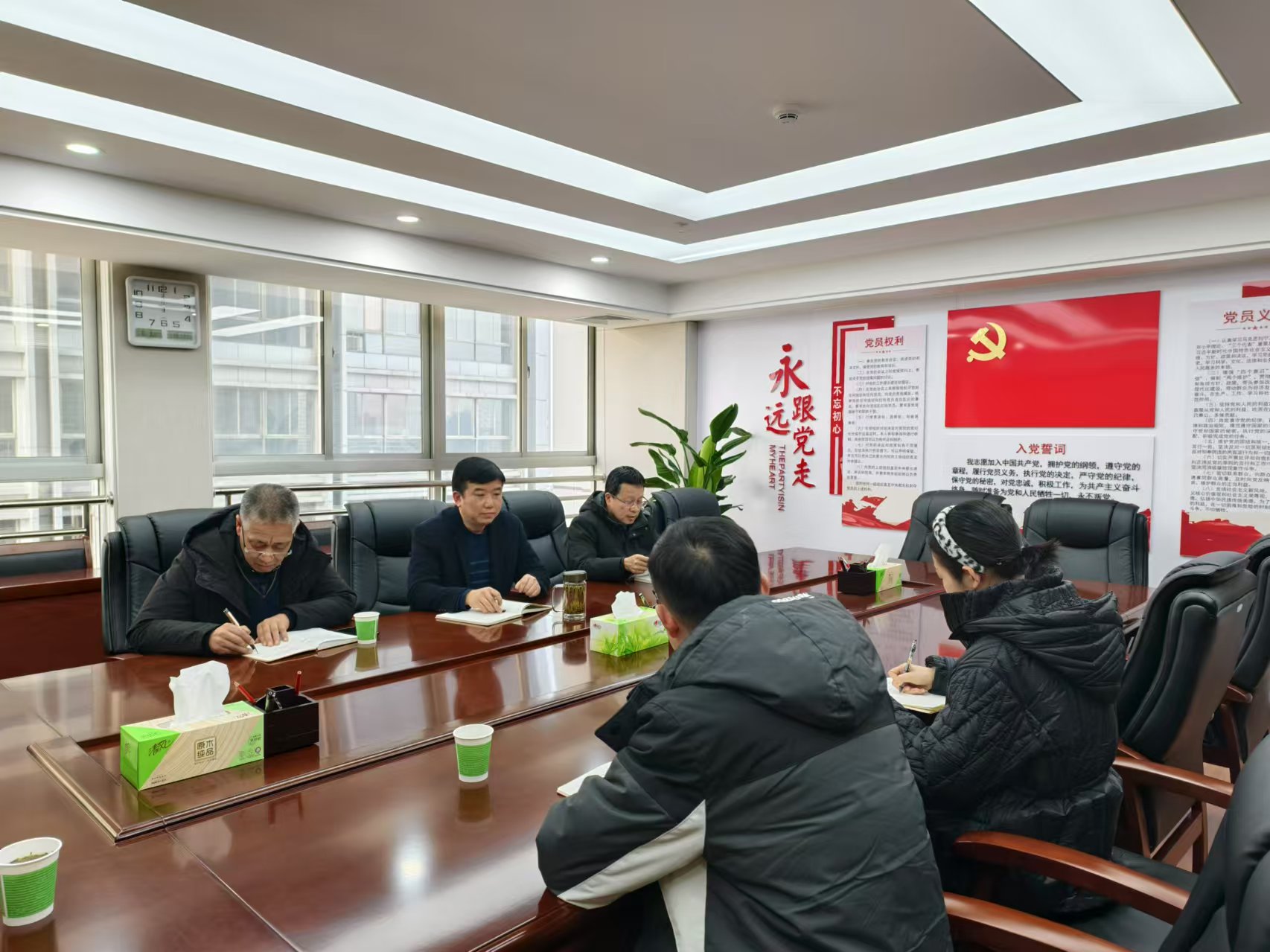 市人大常委会机关组织新任科级干部开展任前集体谈话