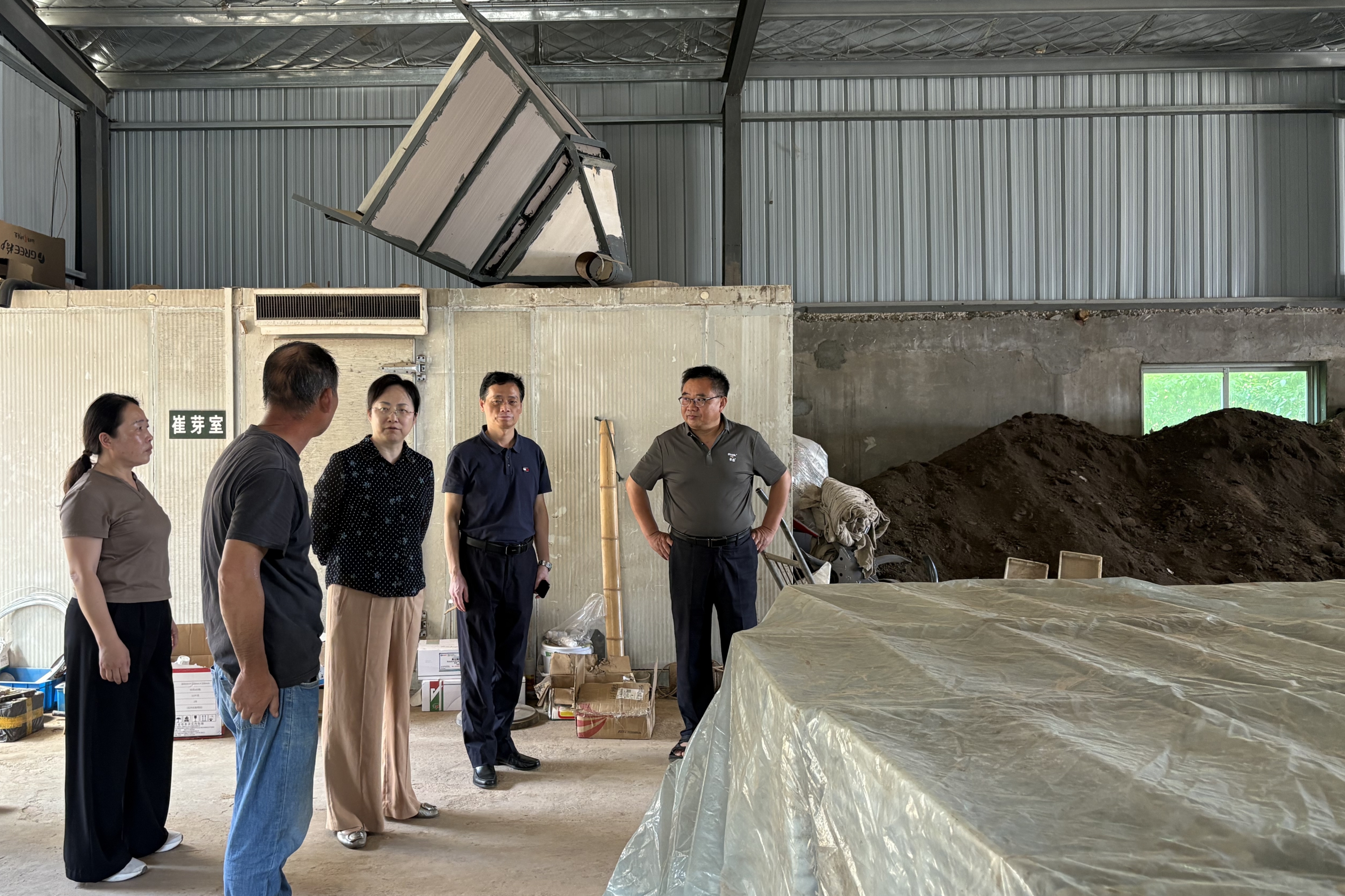 张琼赴县区走访调研农业社会化服务发展情况