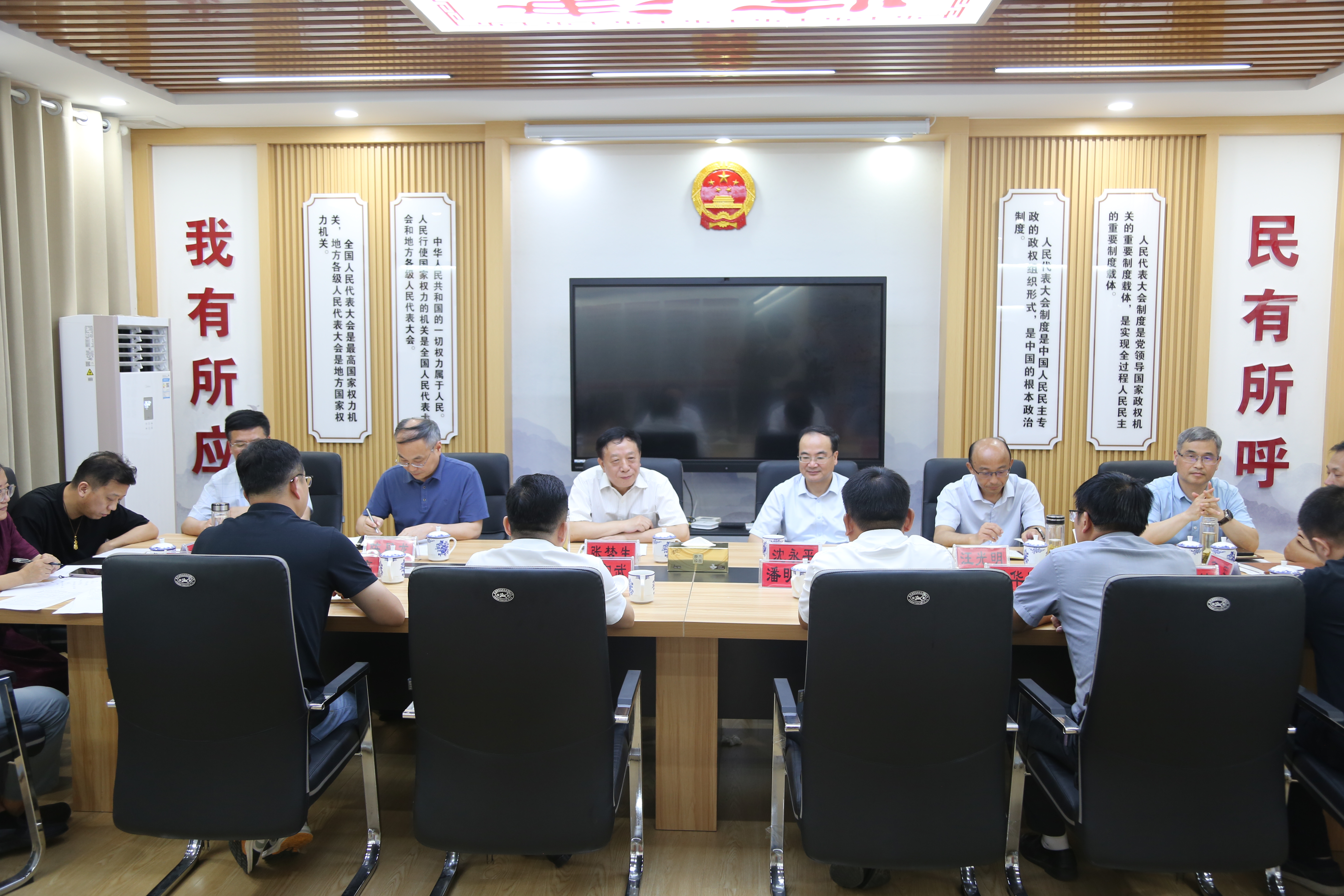 做党委满意政府欢迎人民认可的人大代表    张梦生参加代表小组活动