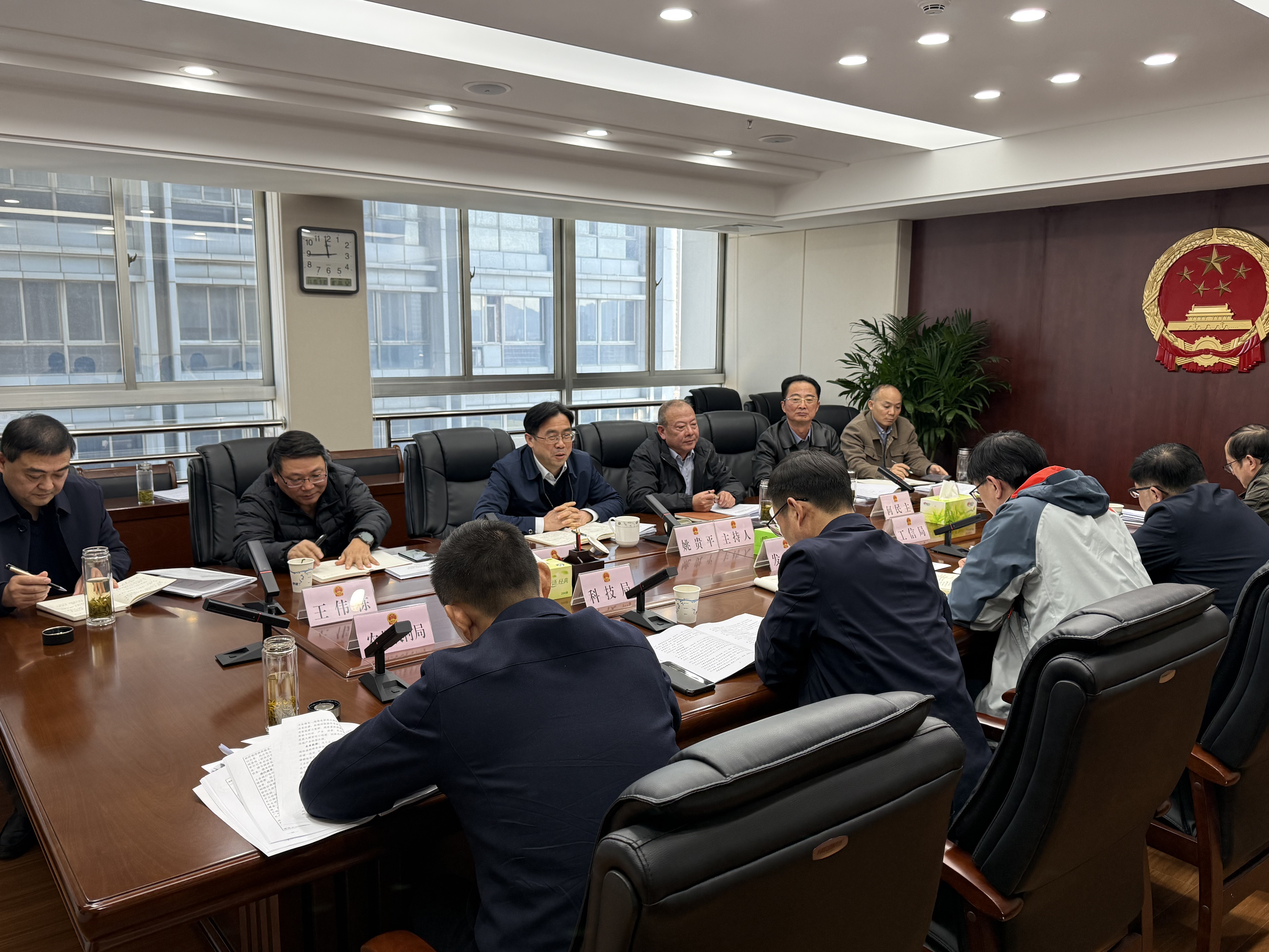 姚贵平调研“十四五”规划实施及“十五五”规划编制情况