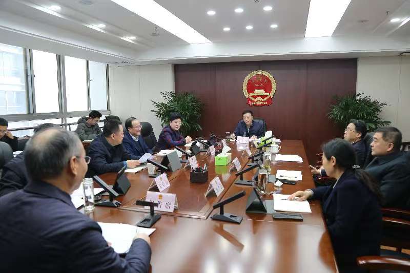 市人大常委会主任会议召开 张梦生主持