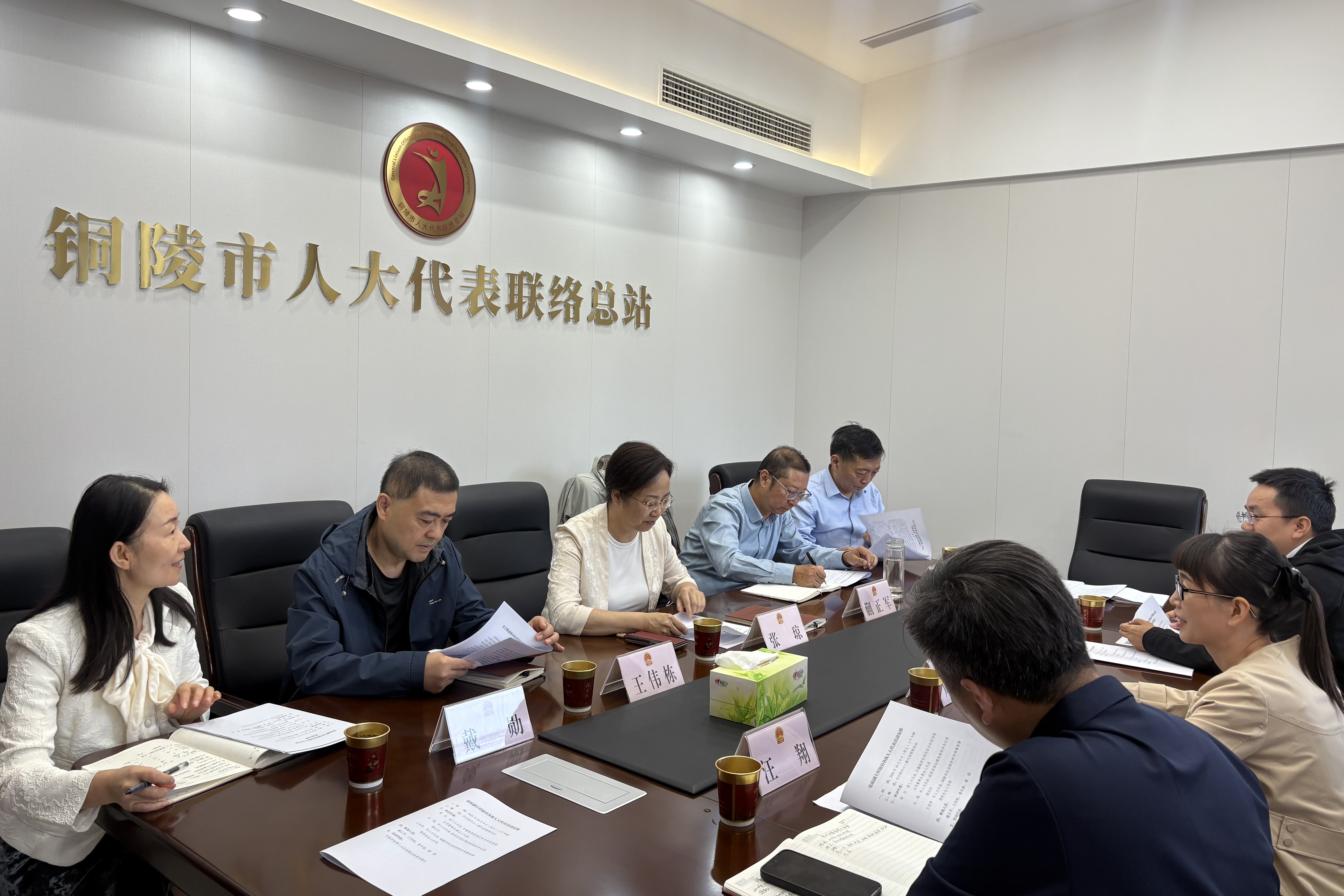 张琼参加主任会议成员接待日活动